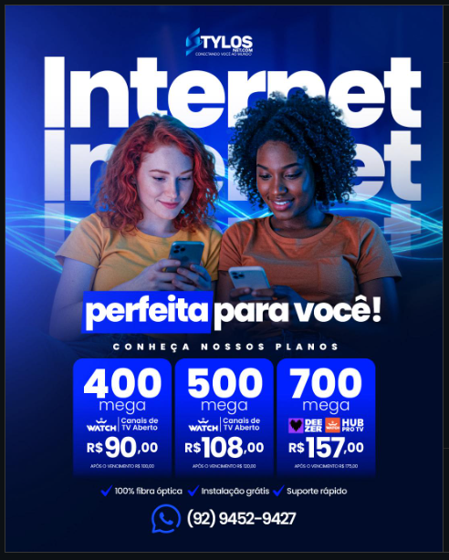 Internet perfeita para você!